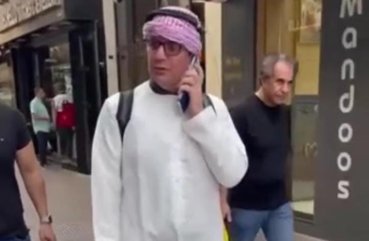 Vestido de kandura, roupa árabe, Gladson posta TBT de ida ao Egito